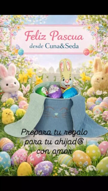 La cesta perfecta para sorprender a tu ahijado esta Semana Santa 🐰✨
Un detalle lleno de ternura, dulzura y magia, pensado para crear recuerdos inolvidables 💛
🎁 Cestas cuidadas al detalle
🐣 Ideal para ahijados
💐 Regalos con amor y estilo
Haz que esta Pascua sea aún más especial con Cuna&Seda 🤍#semanasanta #pascua #ahijado #cunayseda #regalosbonitos