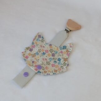 Porta-chupetes con Funda, primavera