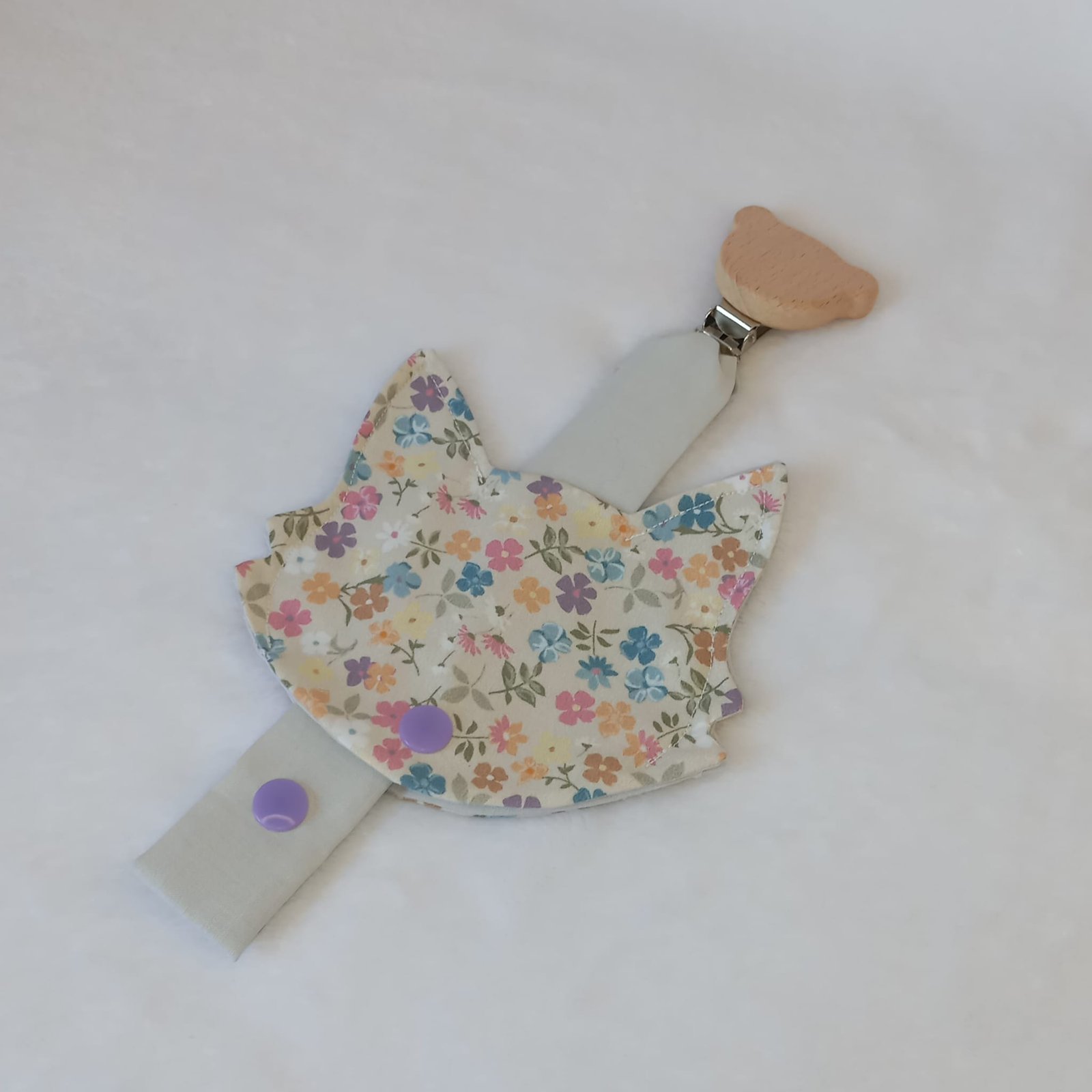 Porta-chupetes con Funda, primavera