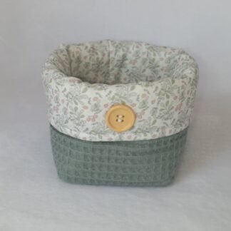 Cesto organizador, Flores Ditsy