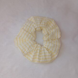 Coletero rayas limón en algodón seersucker