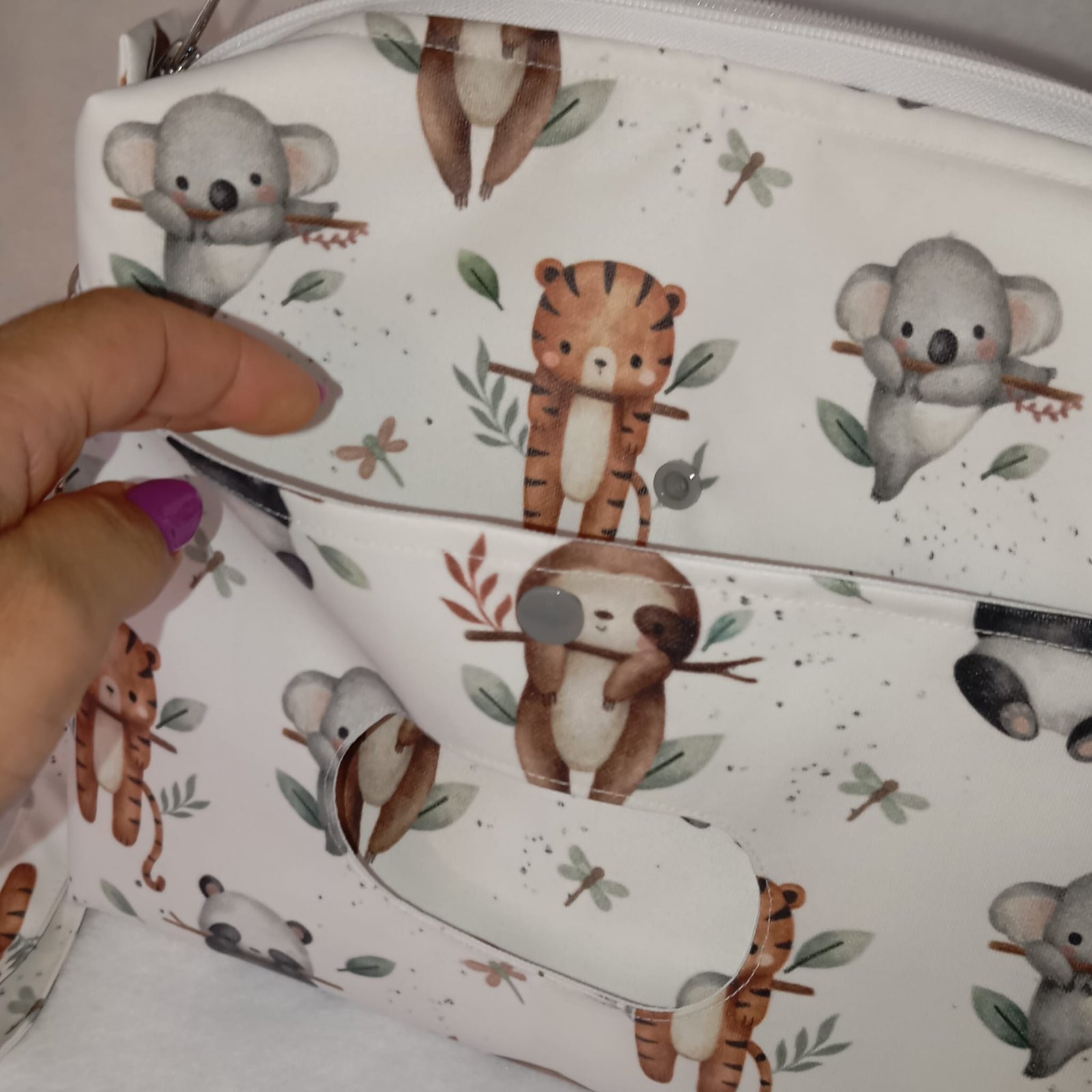 Neceser Pañalera Animalitos