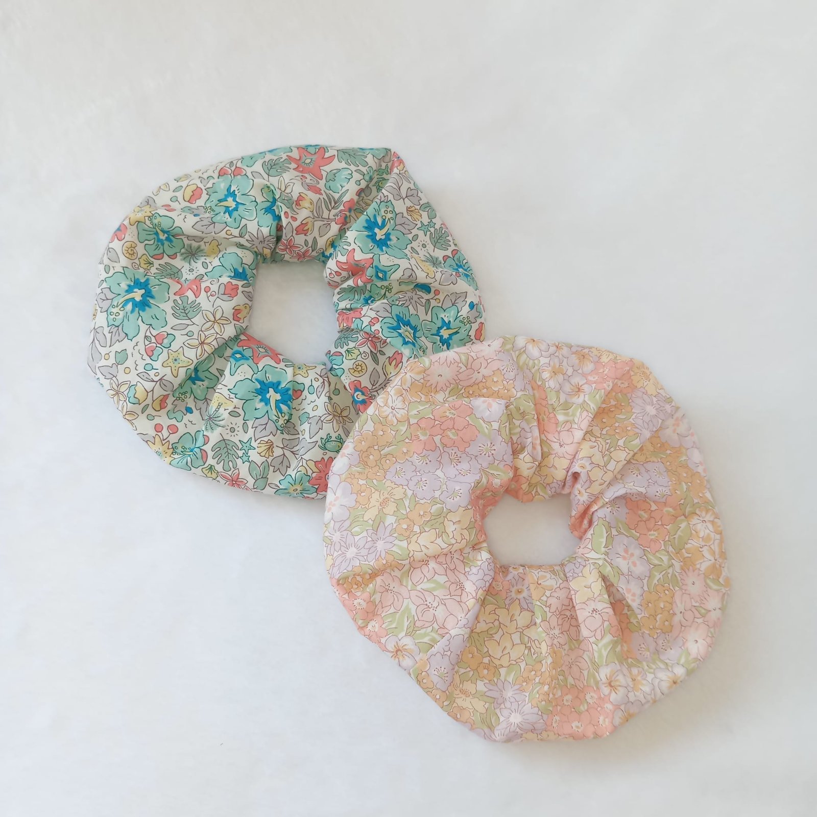 Pack 2 Coleteros Florales en Algodón