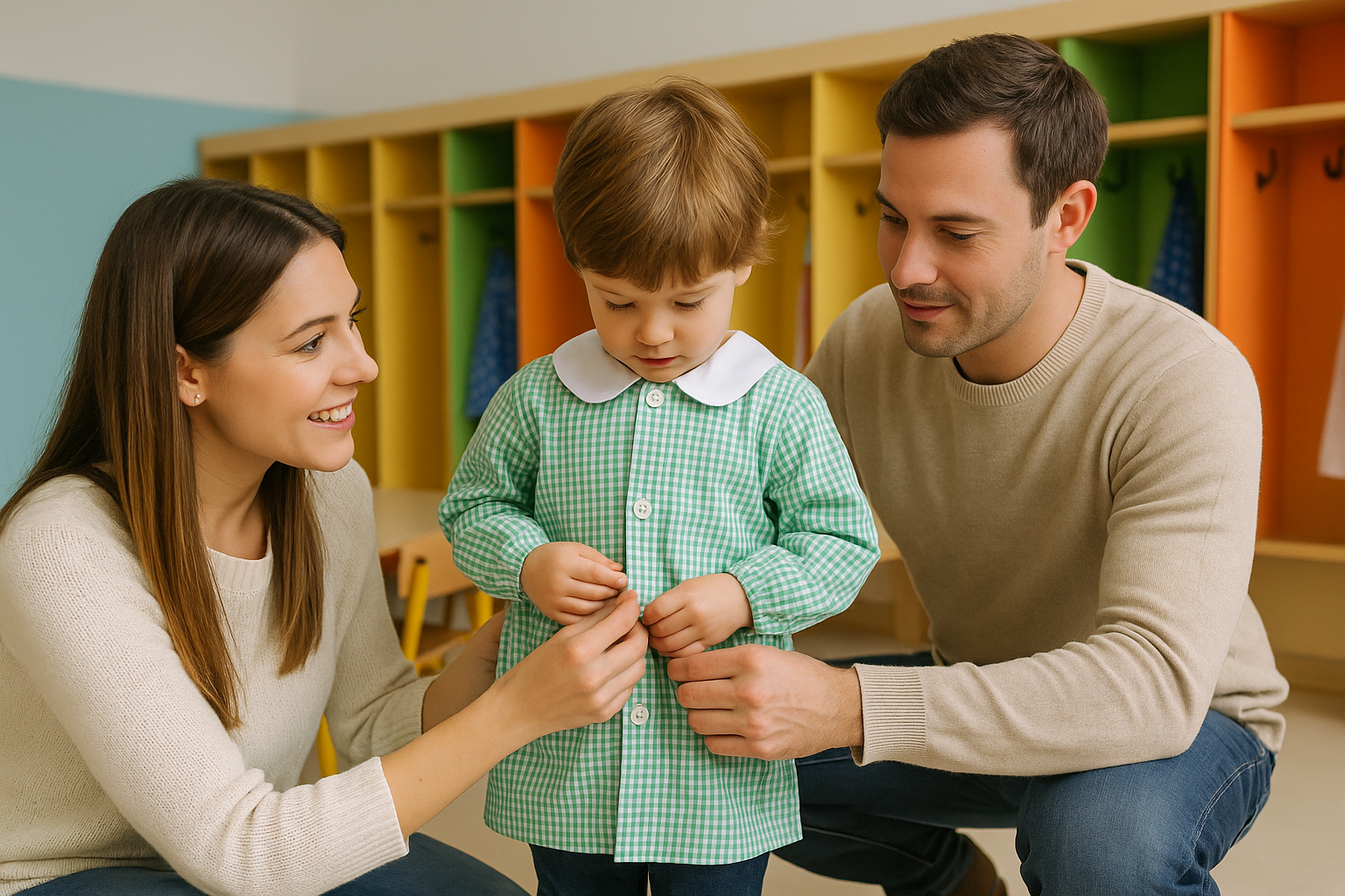 Ayuda en el aula infantil Bata