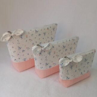 Pack 3 neceseres Miramar, Flores Silvestres