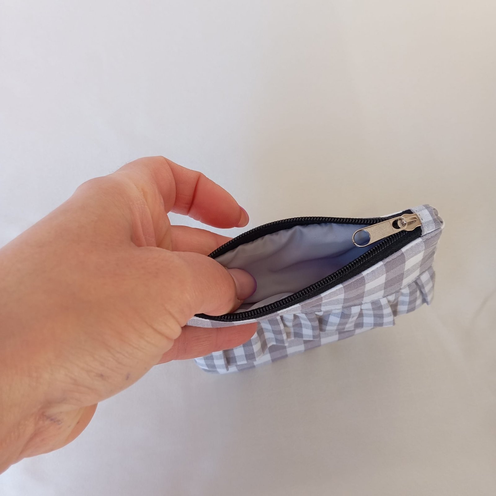 Monedero Vichy Gris Tormenta Volante, Básico