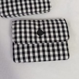 Monedero Doble, Vichy Negro