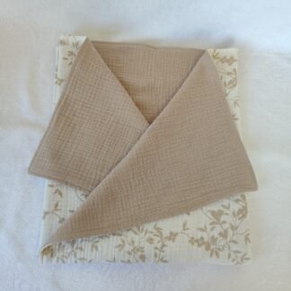 Manta Arrullo Primavera-Verano Hojitas en Ramas